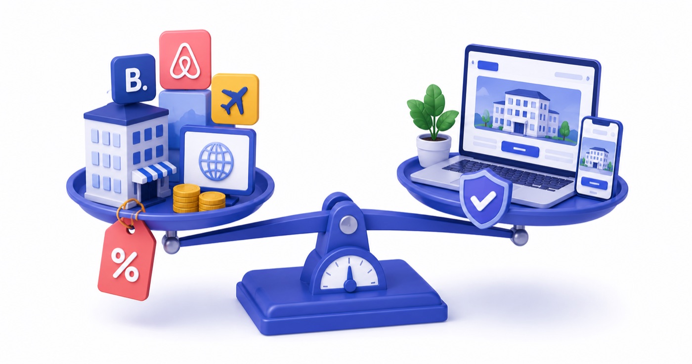 OTA vs Direct Booking: The Real Trade-offs for Independent Hotels